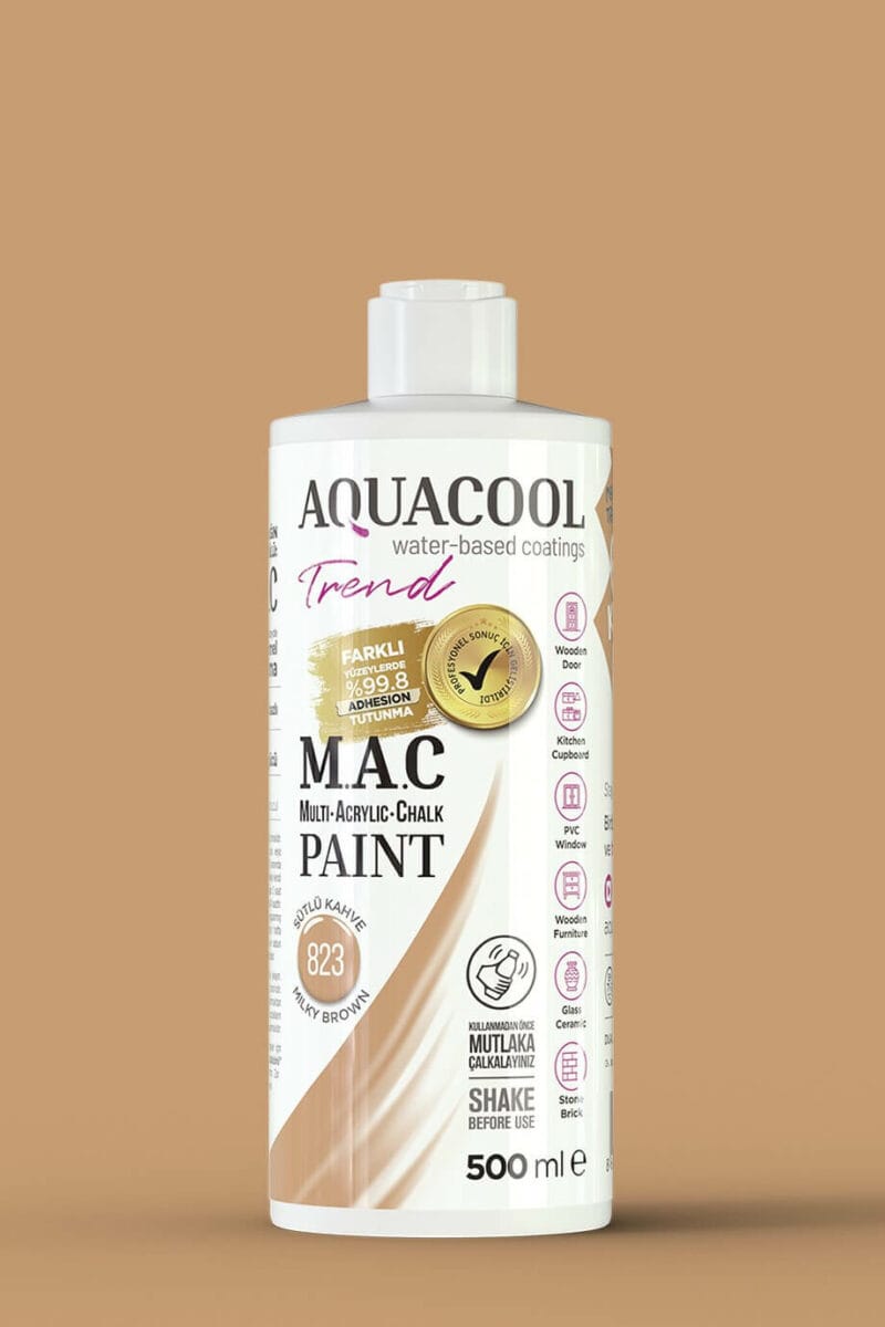 Aquacool Trend M.A.C Su Bazlı Boya 150 ML 149 823 sutlu kahve a73 9c