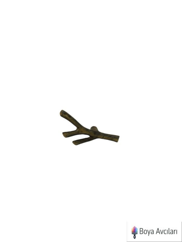 Bv 1827 Antik Altın Döküm Dallı Kulp