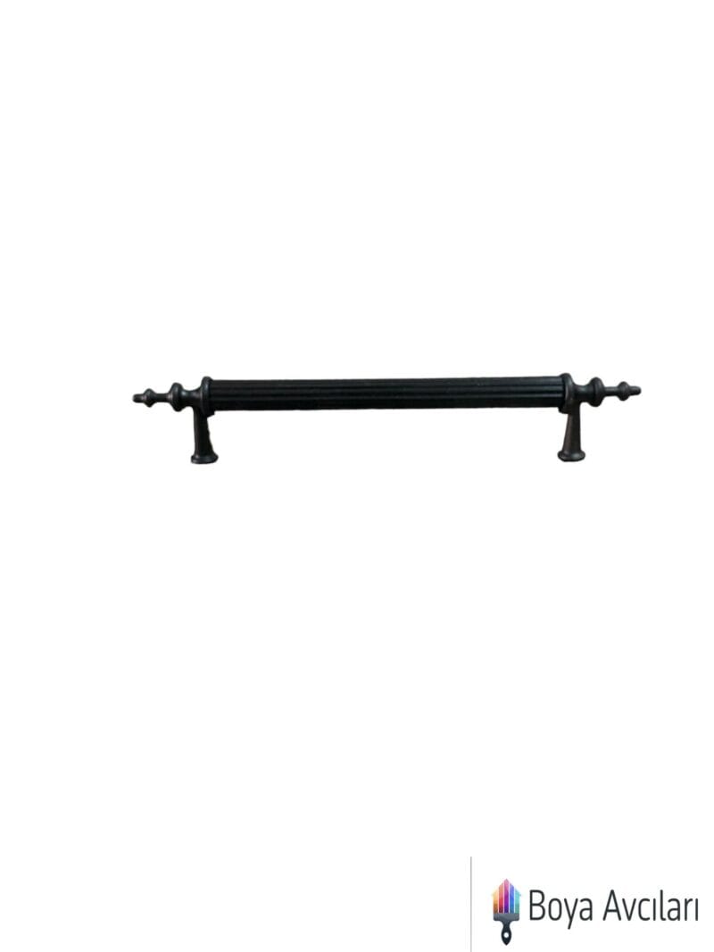 Bv 1839 Mat Siyah Kenarlı Metal Kulp
