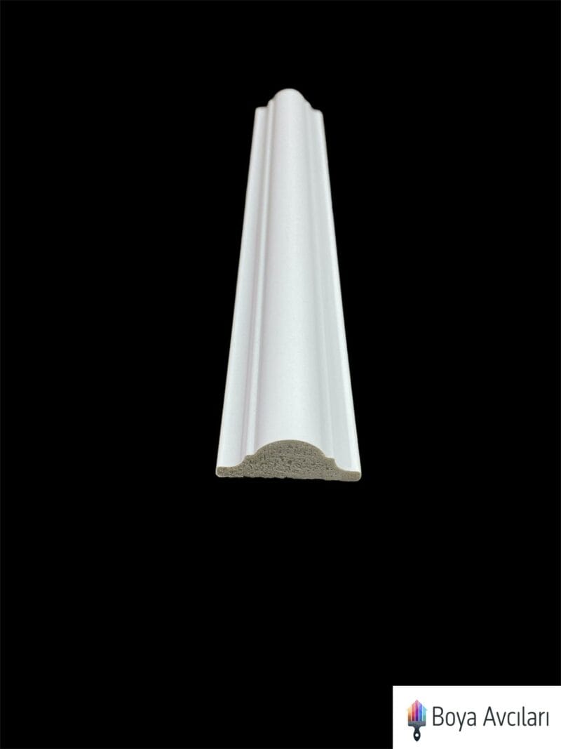 Vbr 4 Cm Polimer Boyanabilir Duvar Çıtası Bombeli