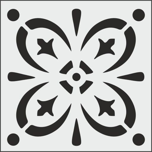 Boya Avcıları K 009 Stencil (25 x 25)