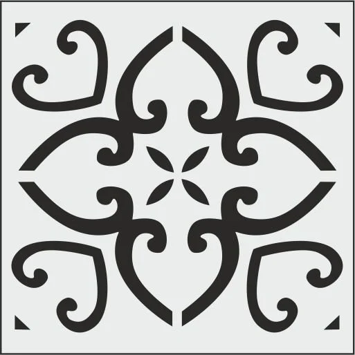 Boya Avcıları K 015 Stencil (25 x 25)