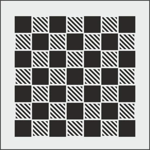 Boya Avcıları K 037 Stencil (25 x 25)