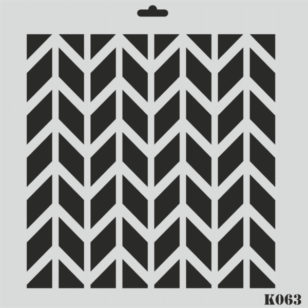 Boya Avcıları K 063 Stencil (25 x 25)