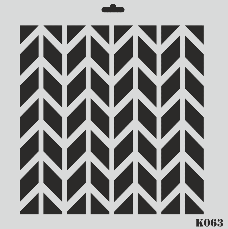 Boya Avcıları K 063 Stencil (25 x 25)