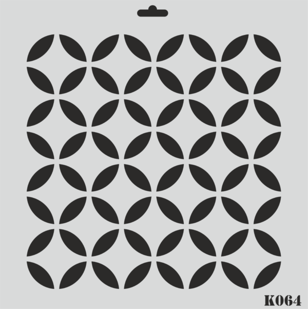 Boya Avcıları K 064 Stencil (25 x 25)