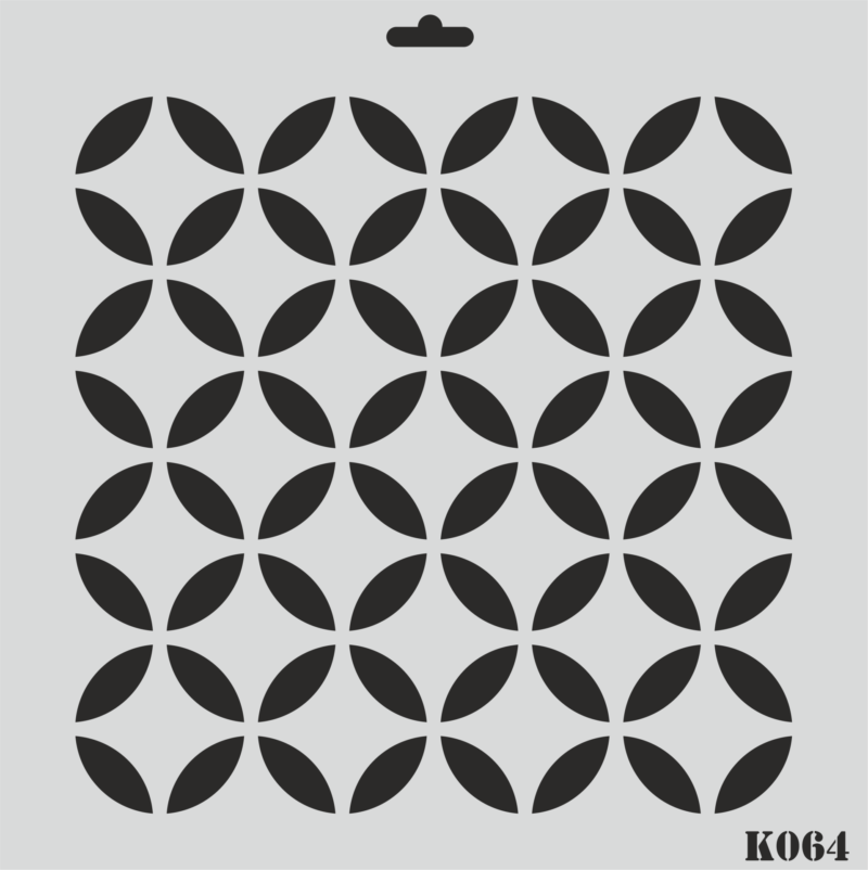 Boya Avcıları K 064 Stencil (25 x 25)