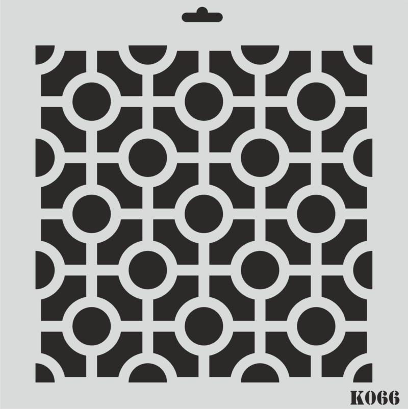 Boya Avcıları K 066 Stencil (25 x 25)