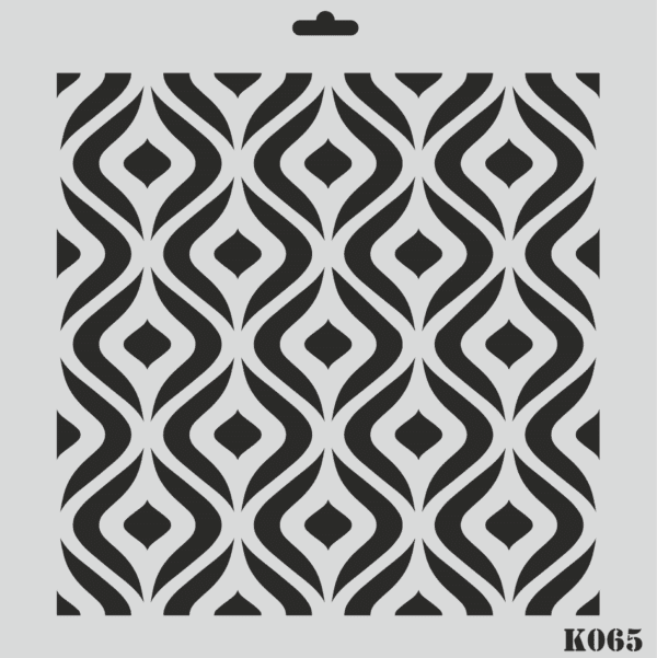 Boya Avcıları K 065 Stencil (25 x 25)