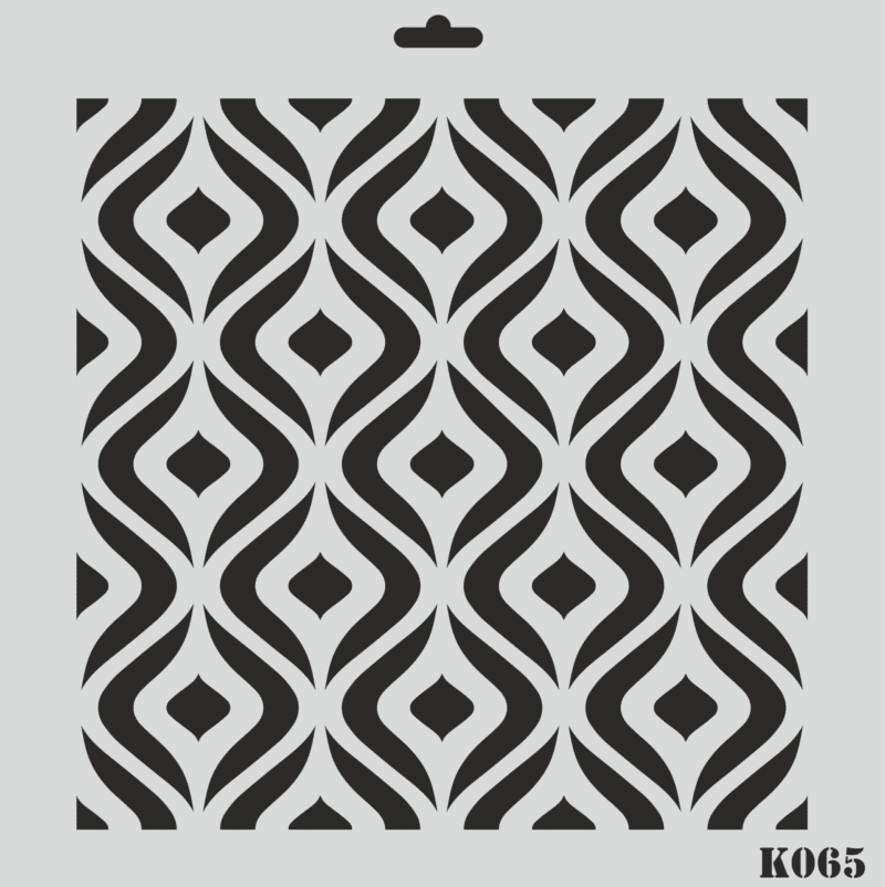Boya Avcıları K 065 Stencil (25 x 25)