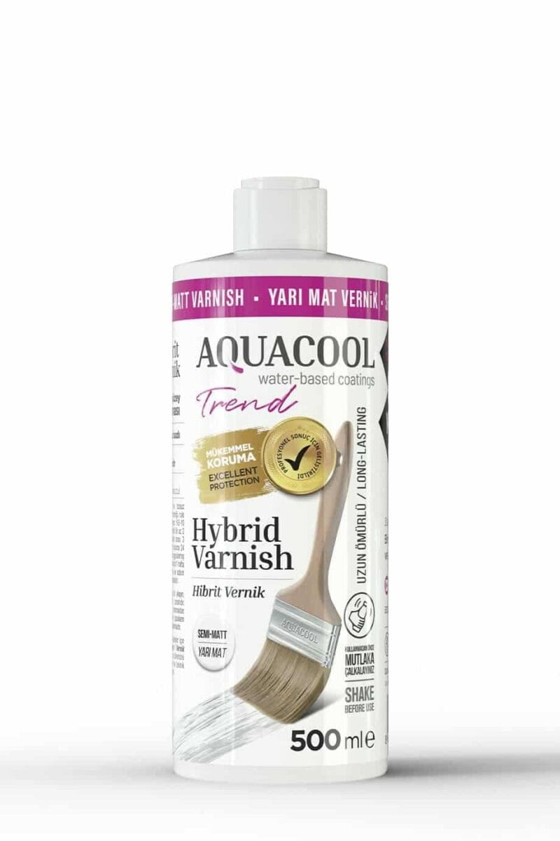 Aquacool Trend Hibrit 500 ml Vernik 6 VERNIK YARIMAT 500 ML