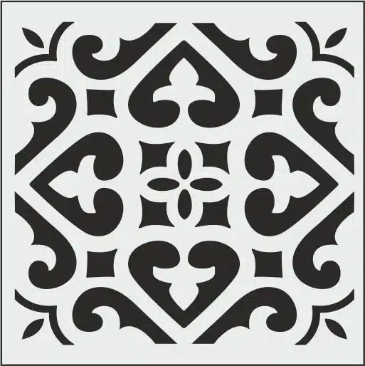Boya Avcıları K 017 Stencil (25 x 25)