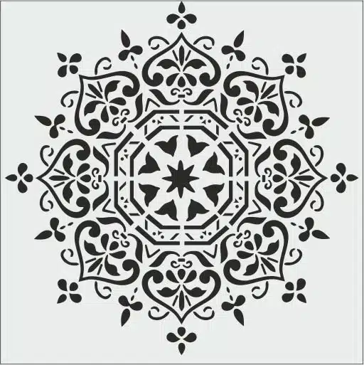 Boya Avcıları K 018 Stencil (25 x 25)