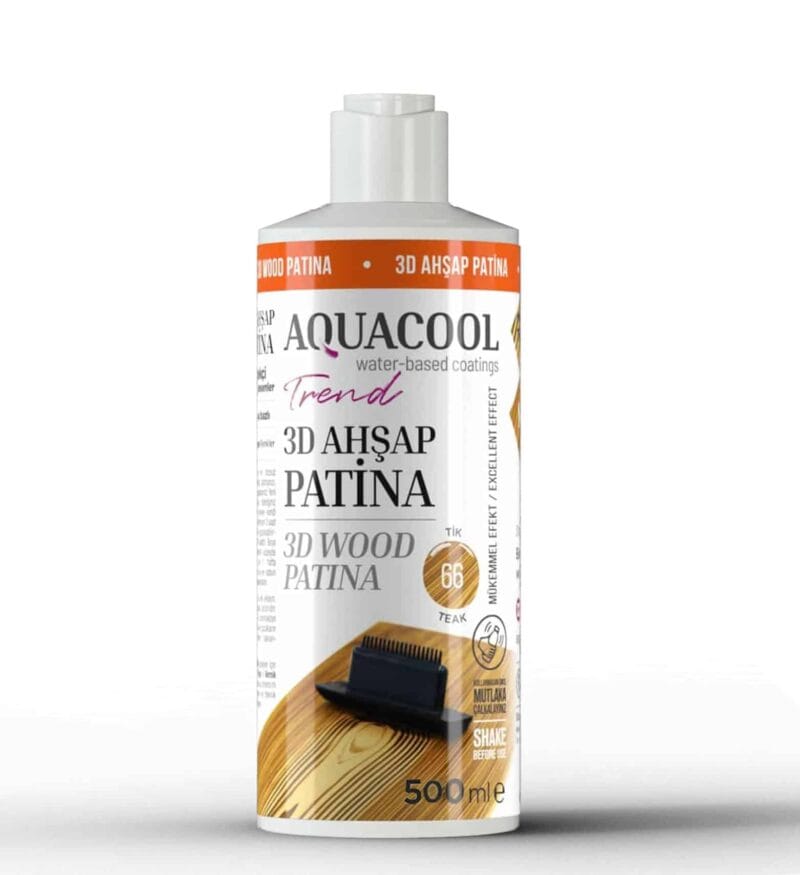 Aquacool Trend 3D Ahşap Patina