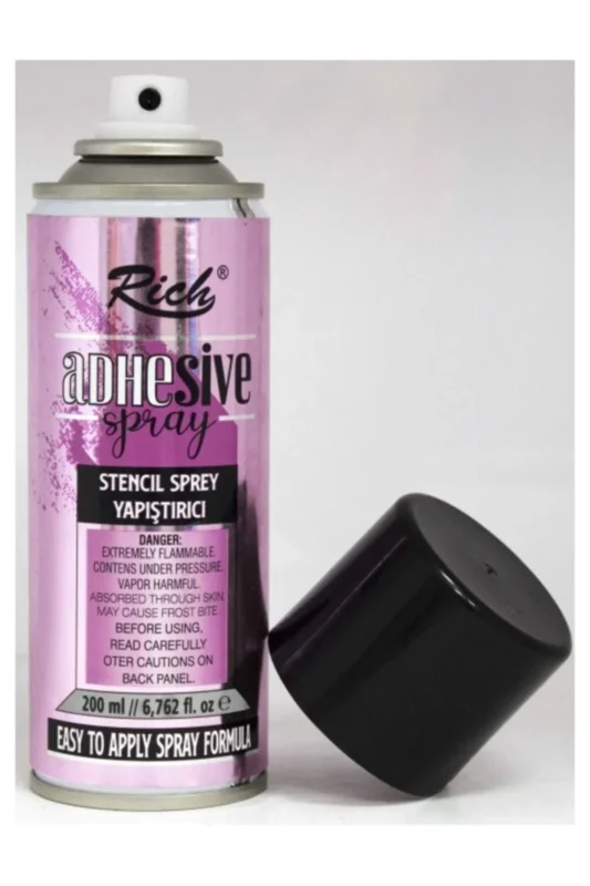 Rich Adhesive Stencil Yapistirici