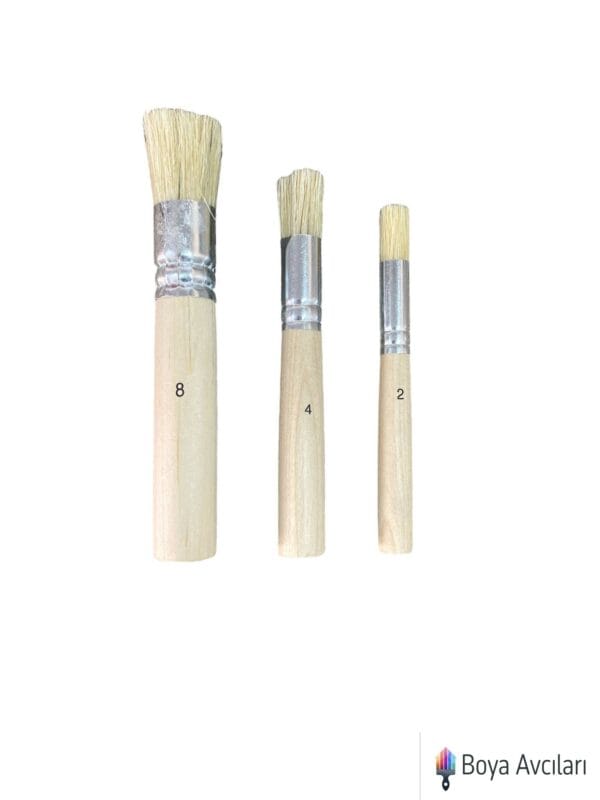 Art Tools 3Lü Stencil Fırça Seti