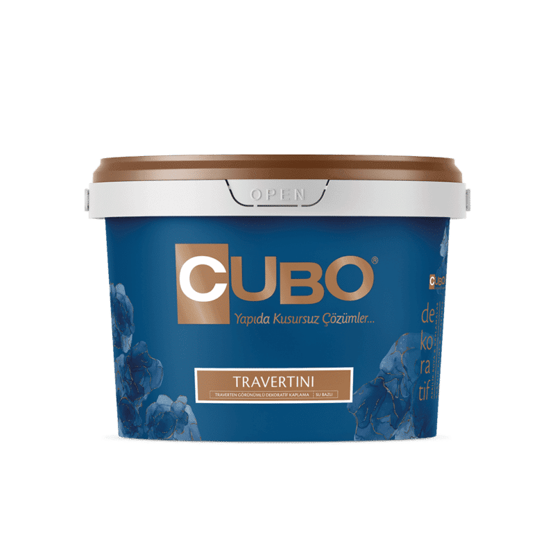 Cubo Arte Travertını Dekoratif İç Cephe Sıvası 10 Kg