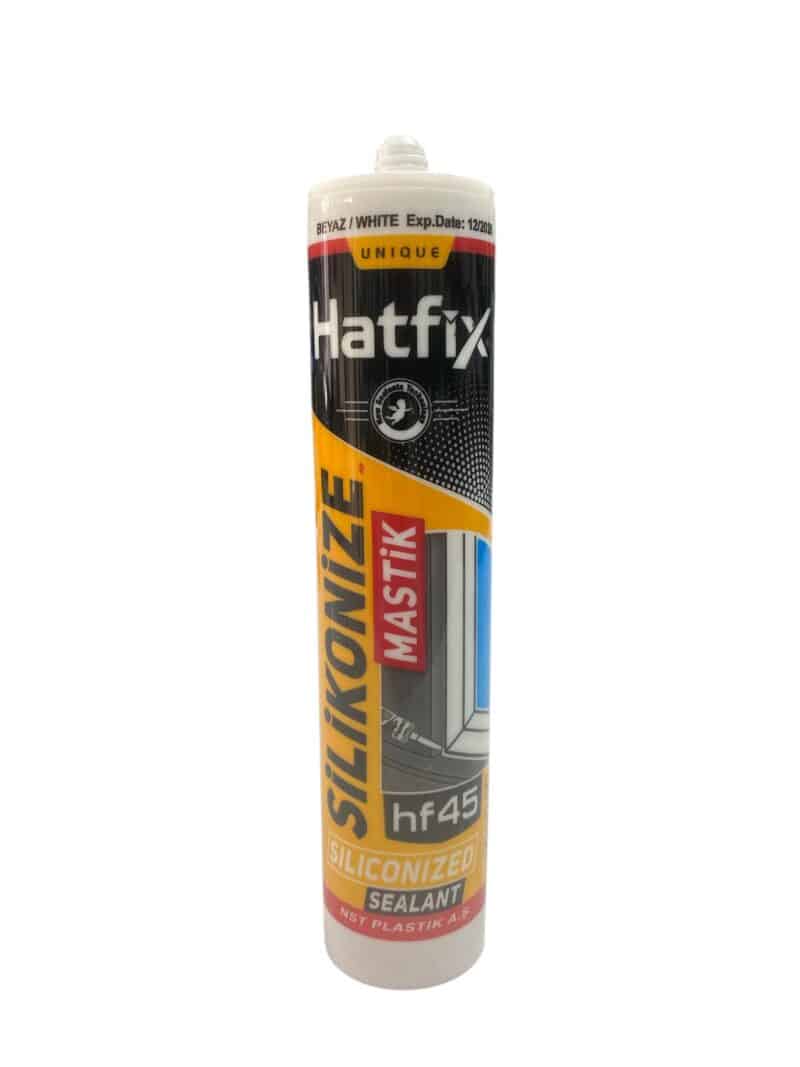 Hatfix Silikonize Mastik Beyaz 450 Gr