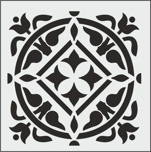 Boya Avcıları K 050 Stencil (25 x 25)