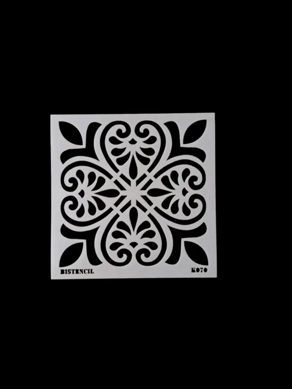 Boya Avcıları K 070 Stencil (25 x 25)